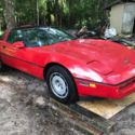 1986 Complete C4 Barn Find Project Running When Stored 10 Years Ago