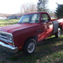 1986 DODGE 150 SLANT 6 WITH FACTORY 4 SPEED RUST FREE WESTERN TRUCK NO RESERVE