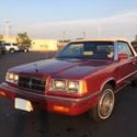 1986 Dodge 600  82,000 original miles, smiles for miles!