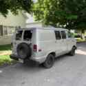 1986 Dodge B150 Van Grey RWD Automatic B150