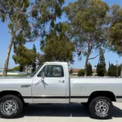 1986 Dodge Power Ram D150 4X4 Shortbed Family Owned Grandpa Truck At No Reserve
