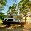 1986 Dodge Ram D250 First Gen Cummins 12v Air Ride Flippac Camper Overland BOV