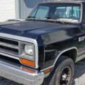 1986 Dodge Ram LE D150 Short Box 4X4 Black Limited Edition! Power Everything
