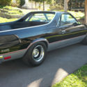 1986 El Camino with 350 crate engine, black & silver, AC, 4 speed auto