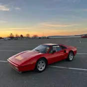1986 Ferrari 328 Red RWD Manual GTS