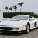 1986 Ferrari Testarossa 3,595 Miles, 3,595 Miles Bianco Coupe 12 Cylinder Manual
