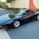 1986 Ferrari Testarossa California Car Black Black
