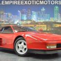1986 Ferrari Testarossa Single Flying Mirror 15K Engine Out Complete V12 Manual