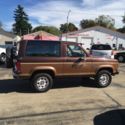 1986 Ford Bronco 2 XLT 4X4 with only 65,000 actual miles