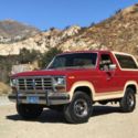 1986 Ford Bronco Eddie Bauer California Blue Plates