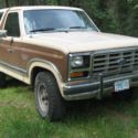 1986 ford bronco xlt