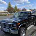 1986 Ford F-250 Pickup Black 4WD Automatic