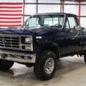 1986 Ford F150  81163 Miles Blue Pickup Truck 302cid V8 4 Speed Automatic