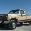 1986 FORD F250 XLT LARIAT 4X4 RARE 4 SPEED 460 V8 RUST FREE CALIFORNIA TRUCK !!!