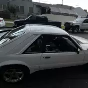 1986 Ford Mustang Hatchback Grey SVO