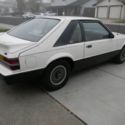 1986 Ford Mustang LX 2 door hatchback,  3.8 V6