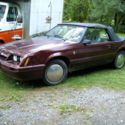 1986 FORD MUSTANG LX CONVERTIBLE CABRIO V6 3.8 AUTO DOES NEED TLC