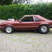 1986 Ford Mustang Sedan Brown LX