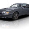 1986 Ford Mustang SVO 11,027 Miles Dark Gray Hatchback 4 Cylinder Engine 2.3L/14
