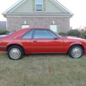 1986 Ford Mustang SVO 46K Original Miles! 2R Jalepeno Red One of 666 Made!
