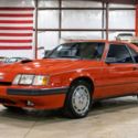1986 Ford Mustang SVO Turbo 33253 Miles Bright Red Coupe 2.3L Turbocharged I4 5-