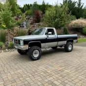 1986 gmc 2500 GM Crate 454 Turbo 400