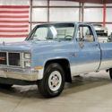 1986 GMC C2500 Classic 79444 Miles Light Blue/White Pickup Truck 6.2L Diesel V8