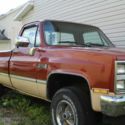1986 GMC Sierra Classic K1500 K10 Pickup Truck - PROJECT