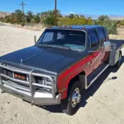 1986 GMC Sierra Classic K3500 4x4 Crew Cab Dually (NO RESERVE)