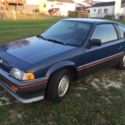 1986 Honda CRX HF...all stock...8,000 original miles...a rare gem!