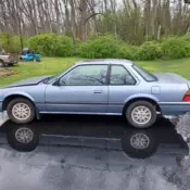 1986 Honda Prelude si 2.0 blue automatic 70,320 original miles no reserve
