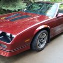 1986 IROC Z28 Low mileage t tops
