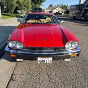 1986 Jaguar XJS Red