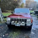 1986 Jeep Cherokee Red 4WD Manual LAREDO