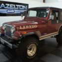 1986 Jeep CJ-7 Laredo, Hard Top, Hard Doors, Bikini Top