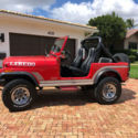 1986 Jeep CJ7 Laredo - Sebring Red