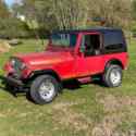 1986 Jeep CJ7 SUV Red 4WD Automatic CJ7