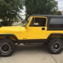 1986 Jeep CJ7 Yellow and Black with Accessories