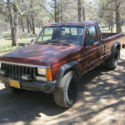 1986 Jeep Comanche MJ  4x4 5spd V6 2.8 Long Bed: NO RUST runs and drives great