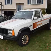 1986 Jeep Comanche Pick Up Truck 2.4l 4x4 4 Speed Runs.