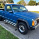 1986 Jeep Comanche Pickup Blue 4WD Automatic X