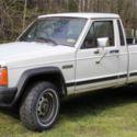 1986 Jeep Commanche 4x4 2.8 V6 gas Running Truck 198K WV