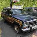 1986 Jeep Grand Wagoneer SUV Blue 4WD Automatic
