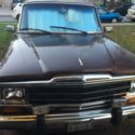 1986 Jeep Grand Wagoneer Wood Grained Woody Select-Trac Limited All Original