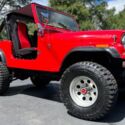 1986 Jeep Jeep SUV Red 4WD Manual CJ7