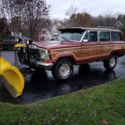 1986 Jeep Wagoneer  4x4 360 engine new engine Fisher Plow classic snow