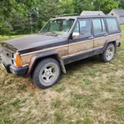 1986 Jeep Wagoneer Wagon Brown LIMITED
