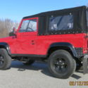 1986 LAND ROVER DEFENDER D-90 LEFT HAND DRIVE SOFT TOP