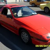 1986 mazda rx-7 base coupe 2-door 1.3l
