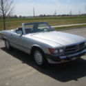 1986 Mercedes 560SL Astral Silver Grey Leather 87k Investment Grade Car!